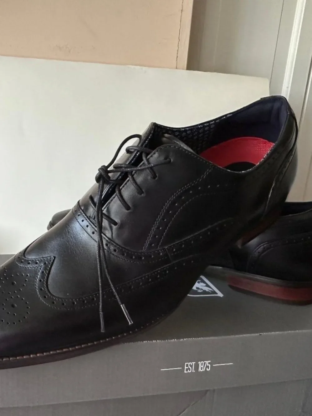 NIB Stacy Adams Oxford Black Dress Shoes Size 13